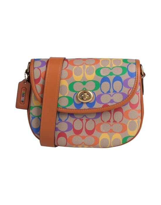 

Сумка через плечо COACH, коричневый