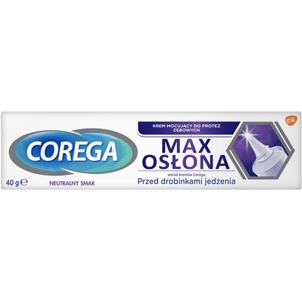 Крем-адгезив для зубных протезов Corega Max Control, 40 г, 1,4 унции, Stafford-Miller