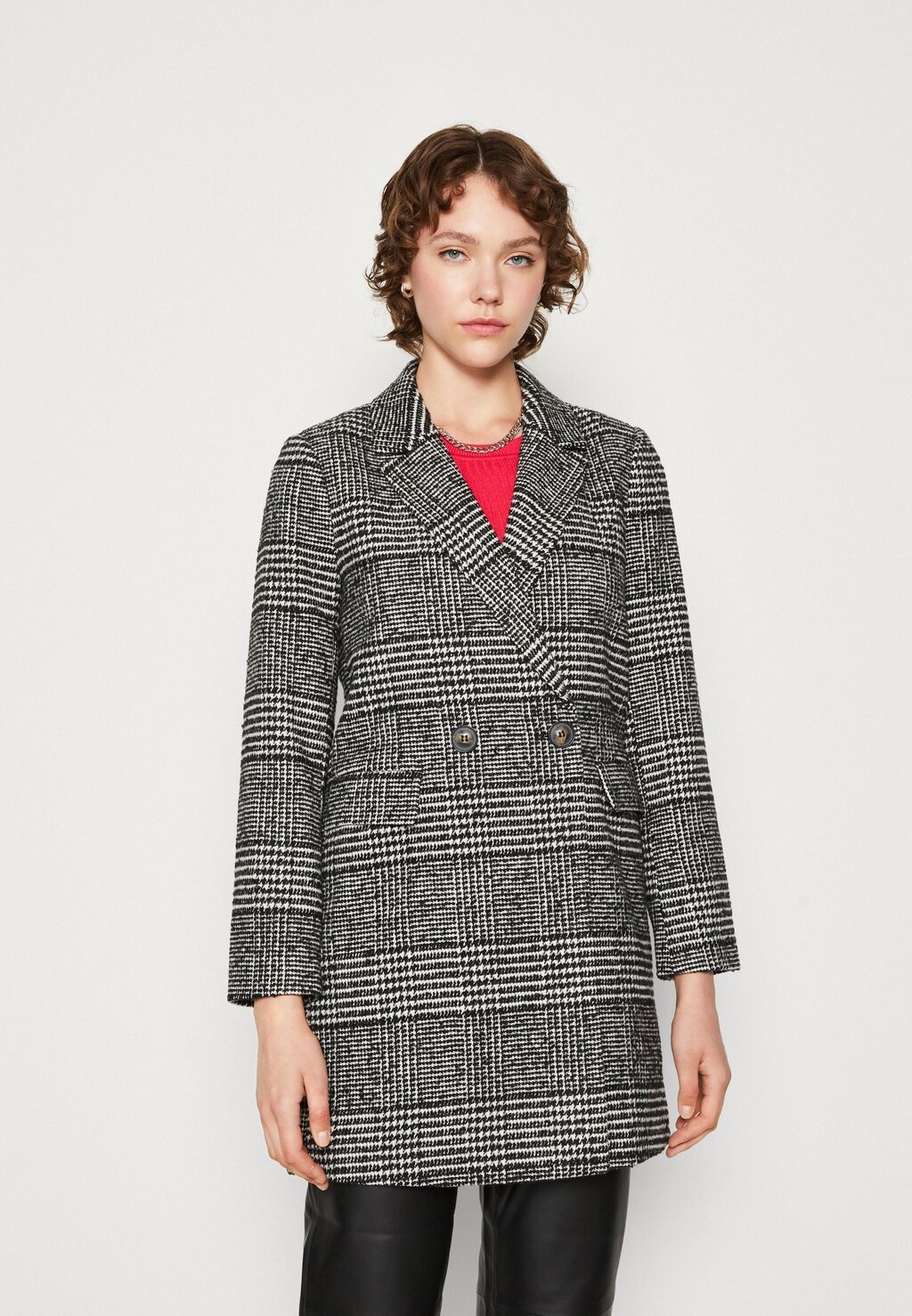 

Пальто ONLY ONLNEWSELENA MINNA LIFE COAT, цвет black/cloud dancer