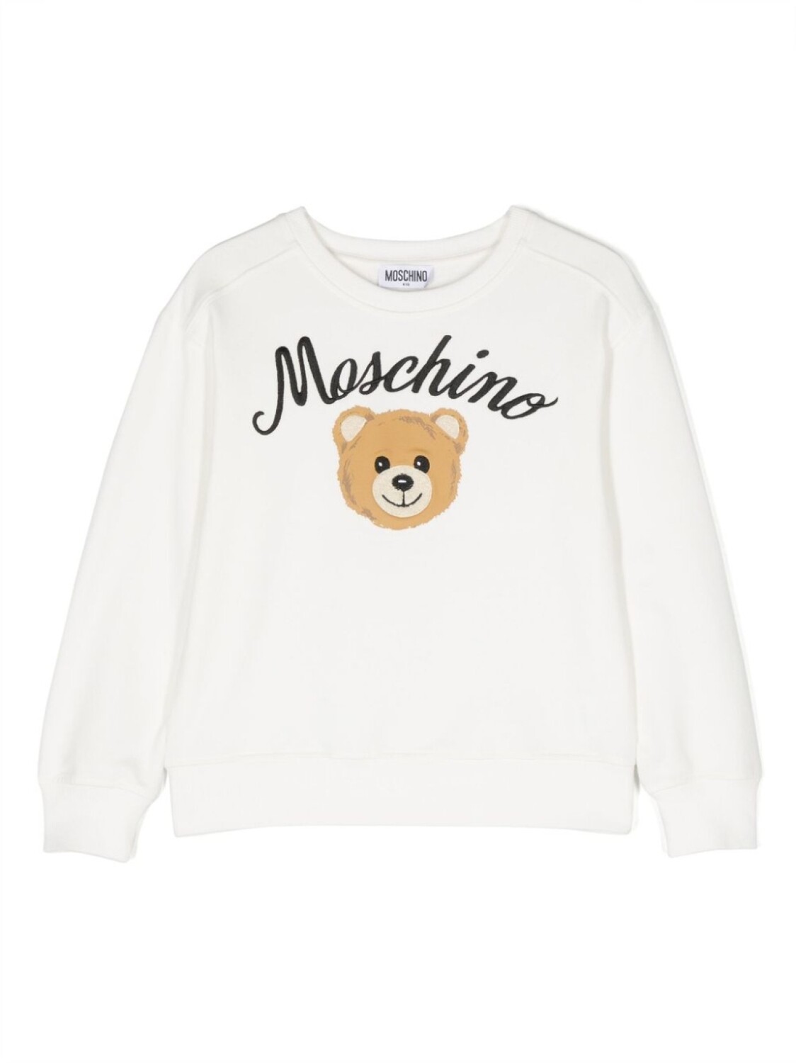 

Moschino Kids толстовка Teddy Bear с вышитым логотипом, белый