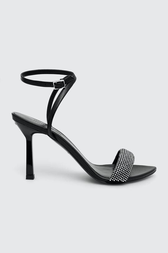 

Кожаные босоножки HUGO Katniss Sandal 90 Hugo, черный