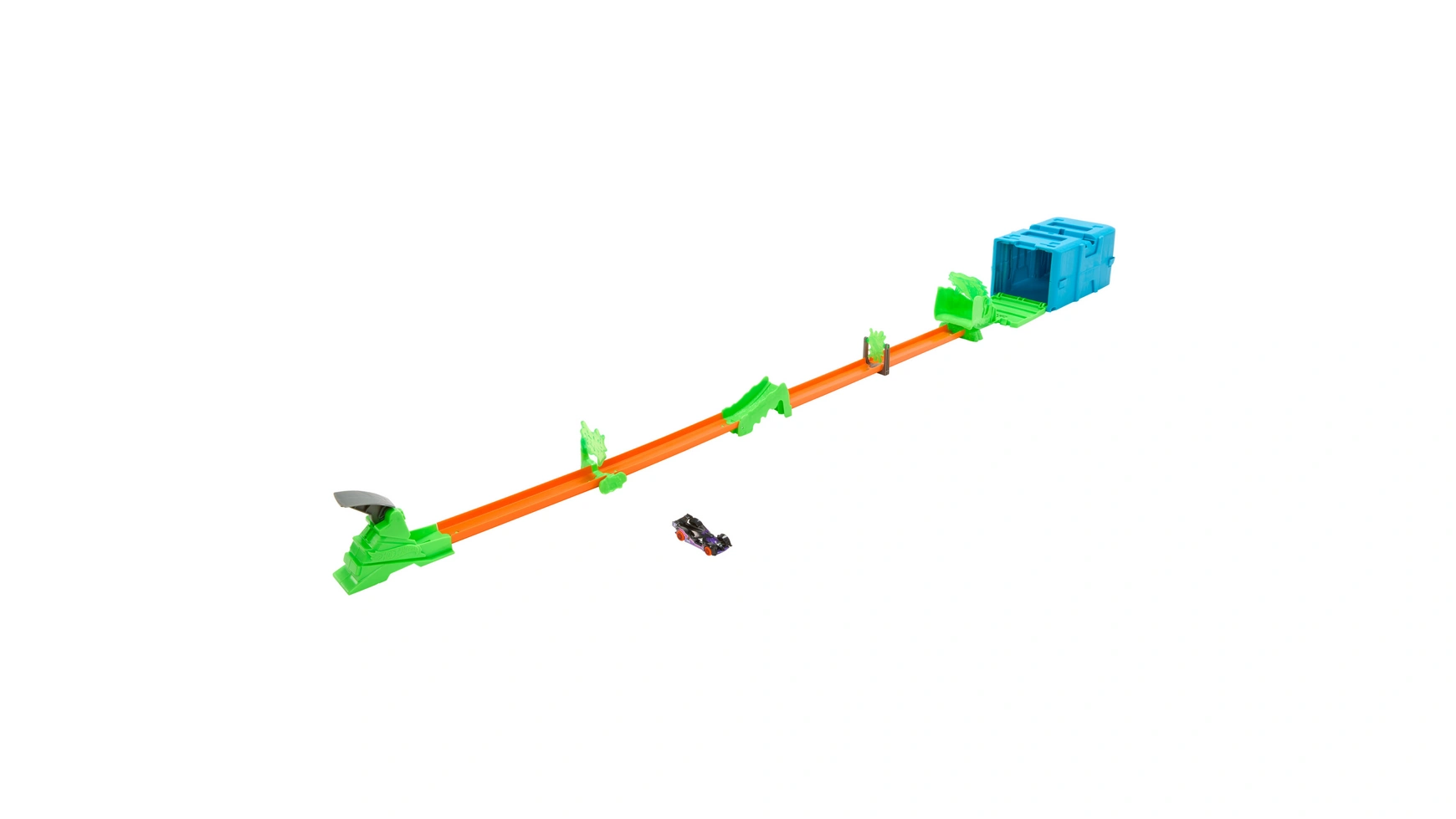 Набор для прыжков токсичные hot wheels track builder Mattel