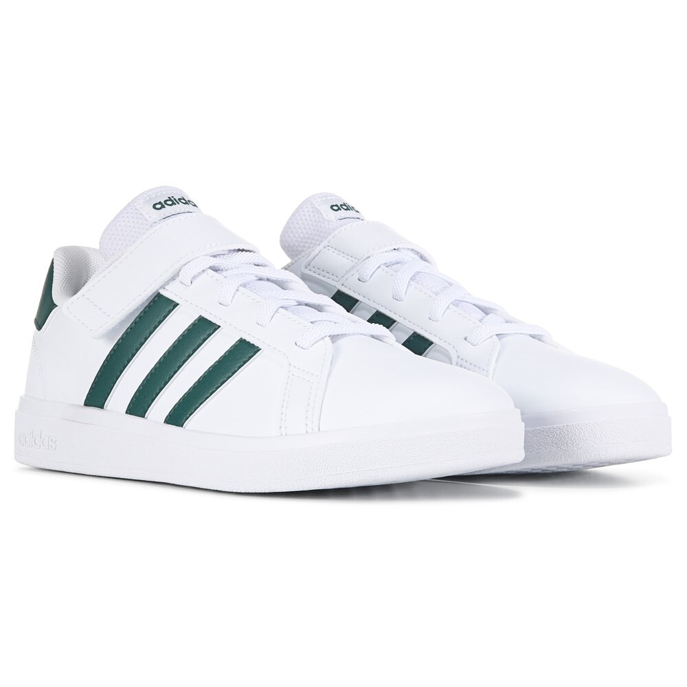 

Детские кроссовки Grand Court 2.0 Little Kid Adidas, белый
