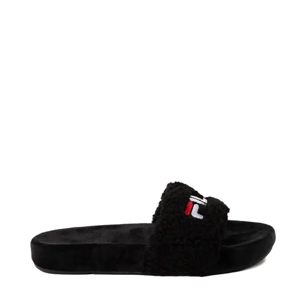 

Женские шлепанцы Fila Fuzzy Drifter, черный