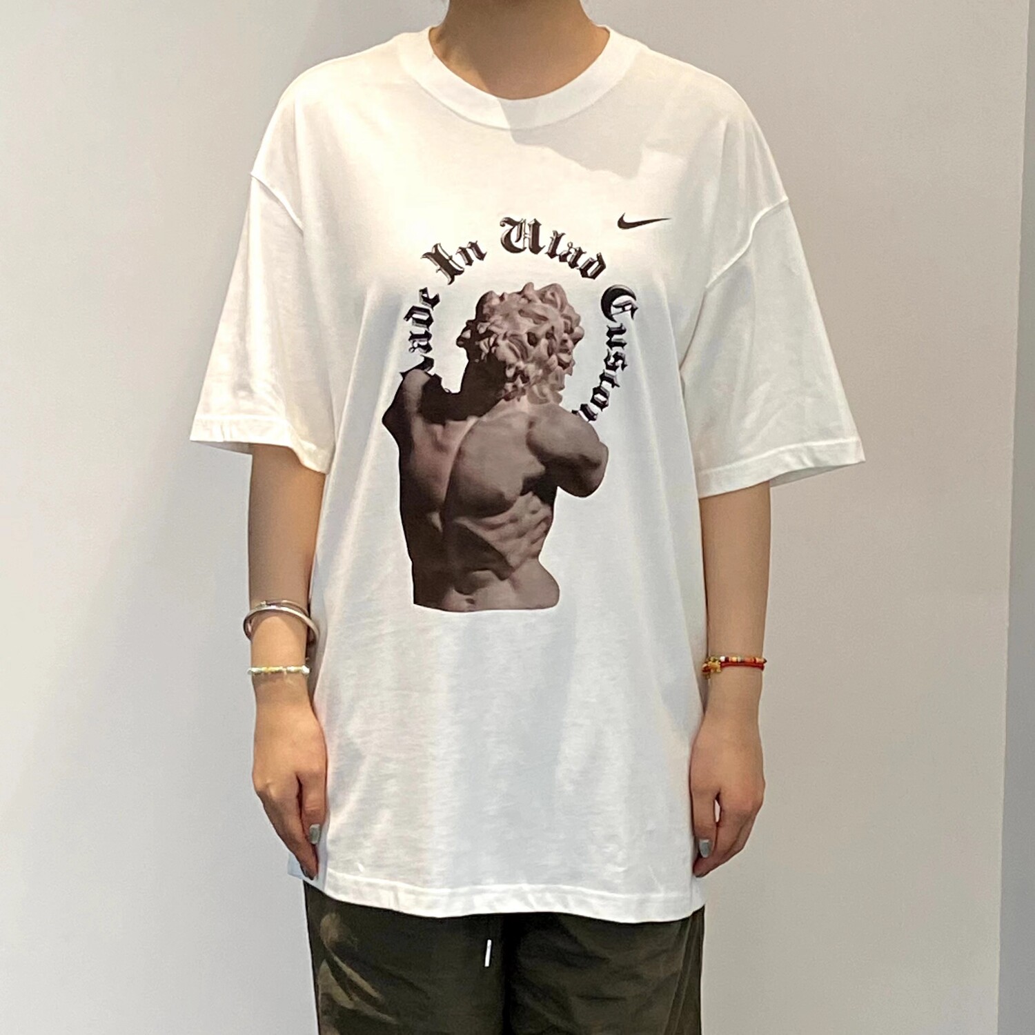 

Футболка унисекс белая Nike, белый