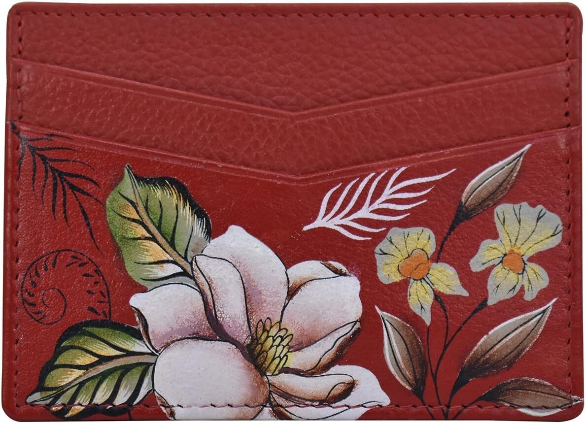 

Кошелек Credit Card Case 1032 Anuschka, цвет Crimson Garden