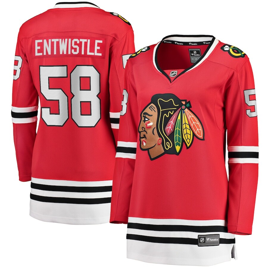

Джерси Fanatics Branded Chicago Blackhawks, красный