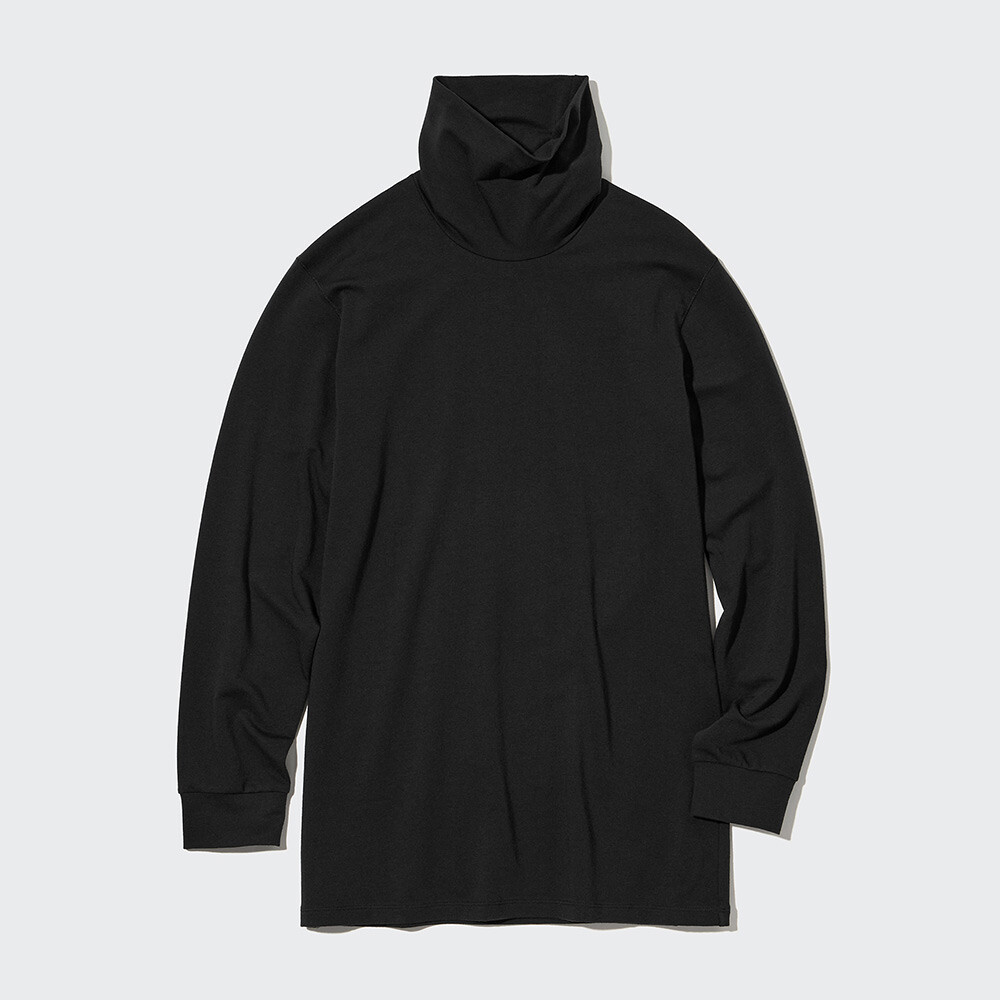 

Термоодежда Uniqlo HEATTECH с двумя лацканами, черный