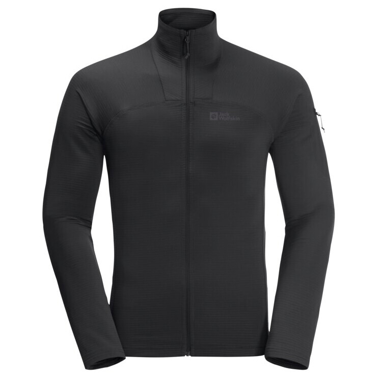 

Флисовая жилетка Jack Wolfskin Prelight Full Zip, черный