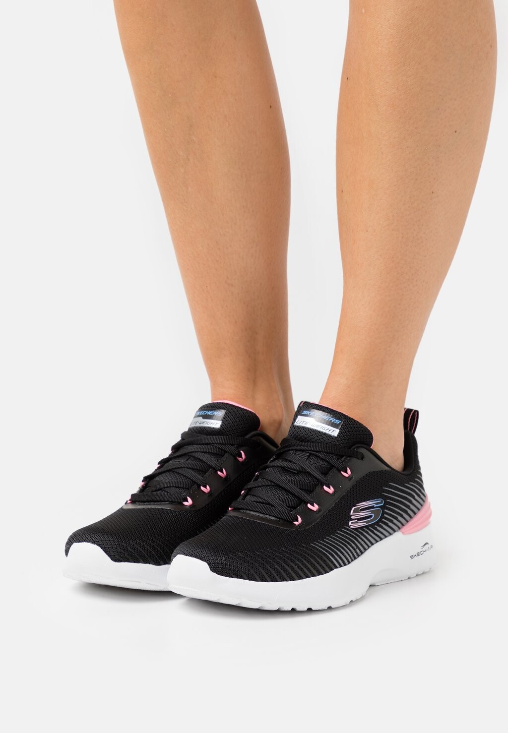 

Кроссовки Skechers, черный/розовый