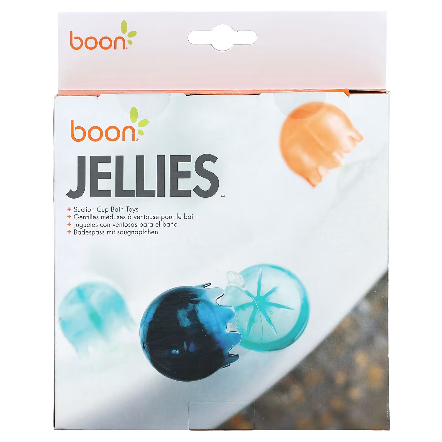 

Игрушки для ванной Boon Jellies на присоске, 12 месяцев+, 9 предметов