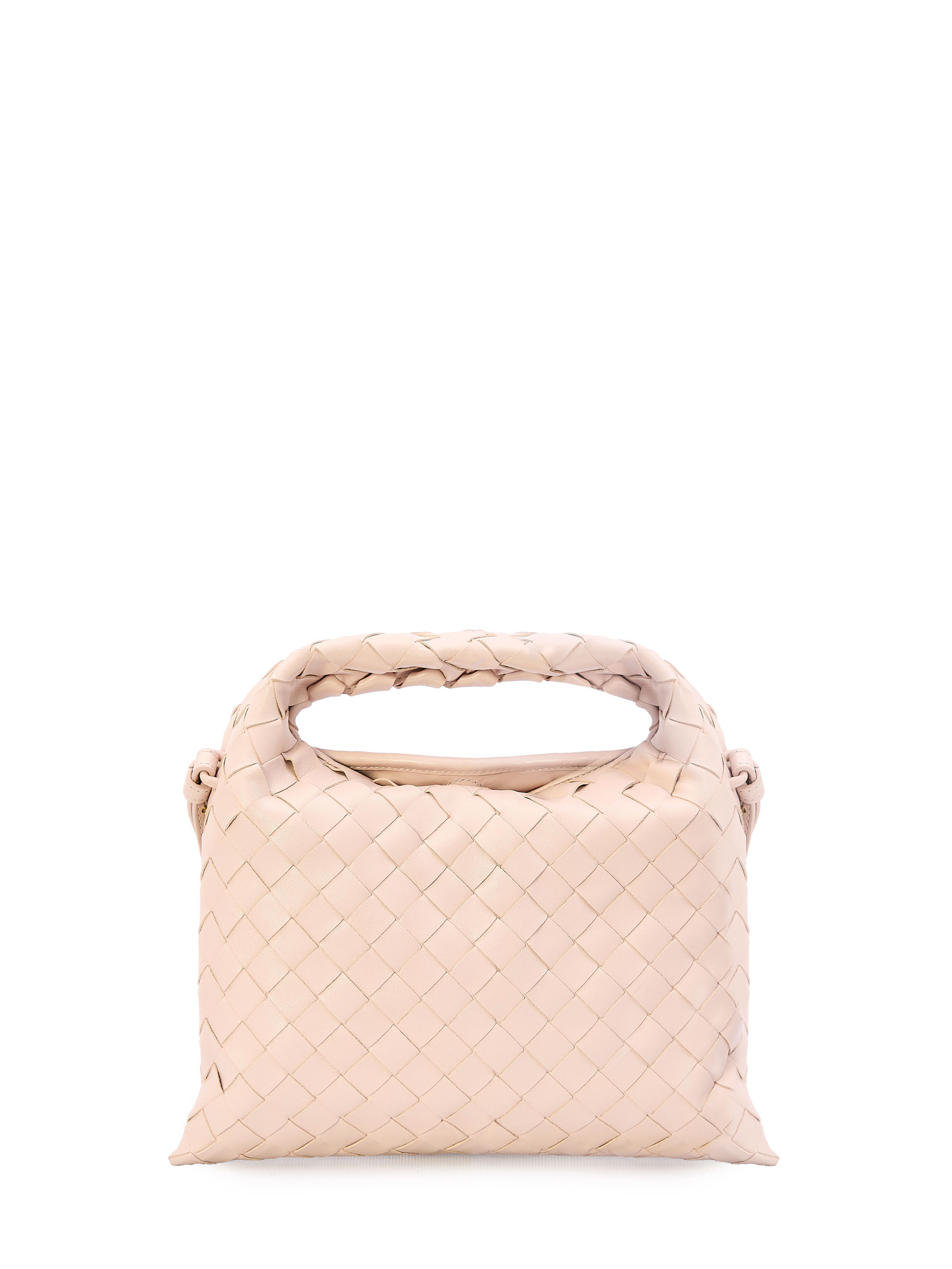 Сумка Bottega Veneta Mini Hop, розовый дорожная сумка с одним отделением и съемным ремнем blackwood albion black
