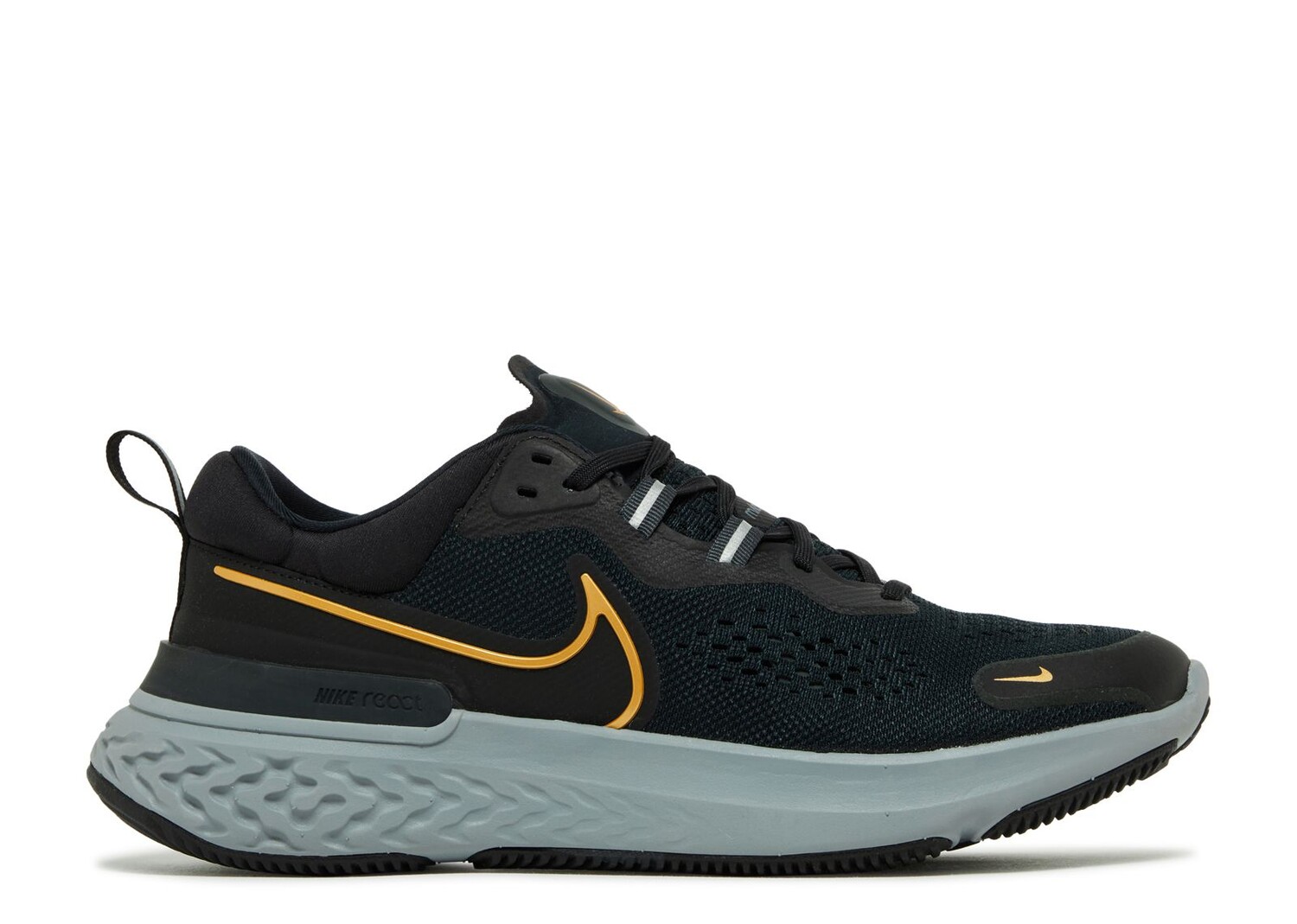 

Кроссовки Nike React Miler 2 'Black Metallic Gold', черный