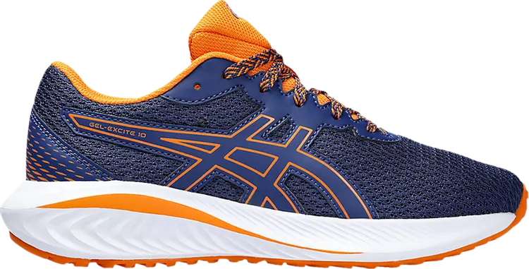 

Кроссовки Gel Excite 10 GS 'Deep Ocean Bright Orange', синий