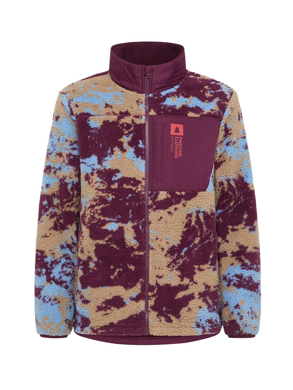 

Флисовая жилетка Pinetime Clothing The Moss Jacket, смешанные цвета