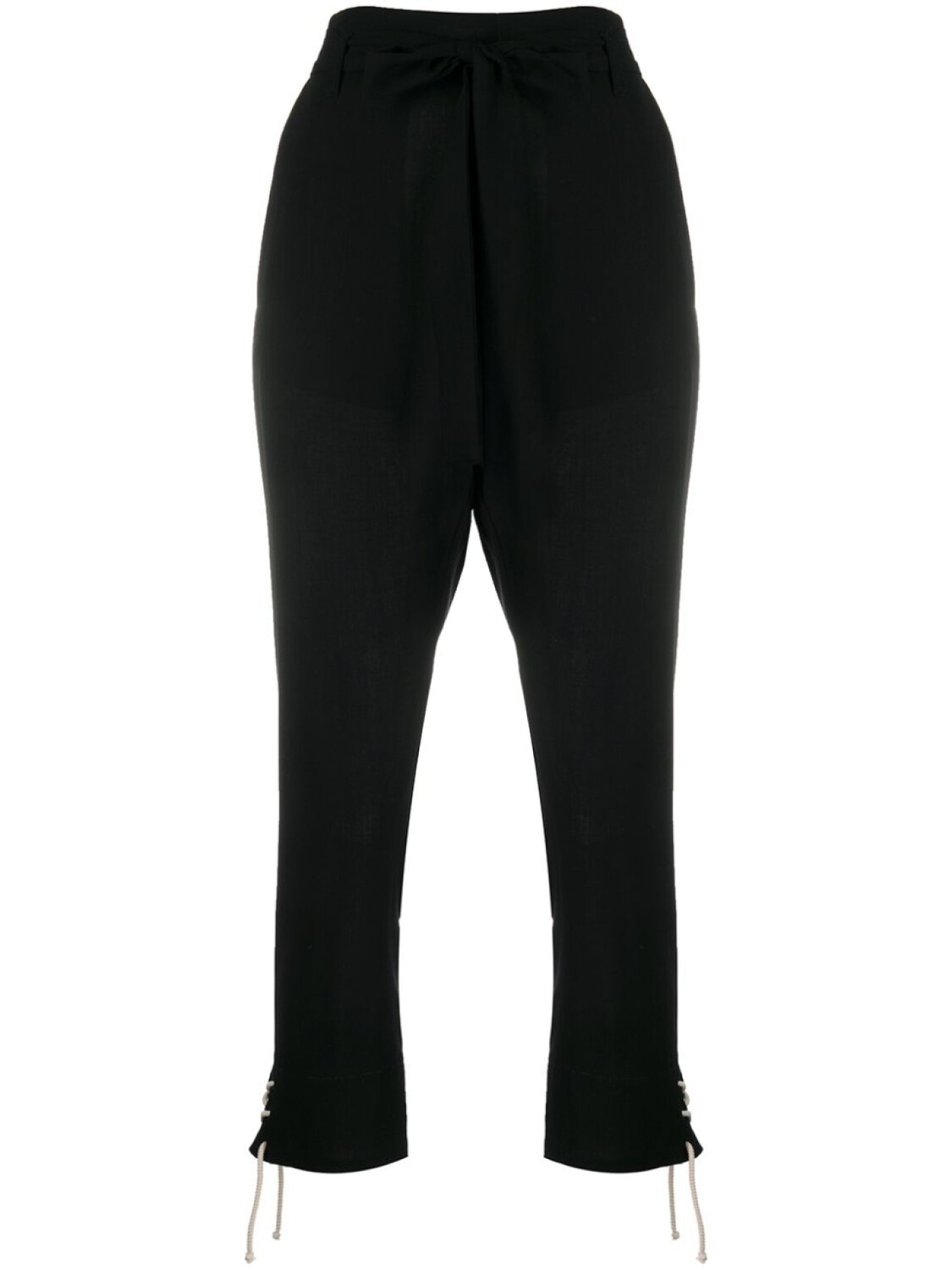 

Брюки с завязками Ann Demeulemeester, черный