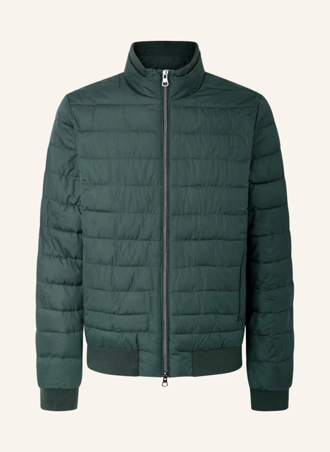 

Пуховик ultra lw moto Hackett London, зеленый