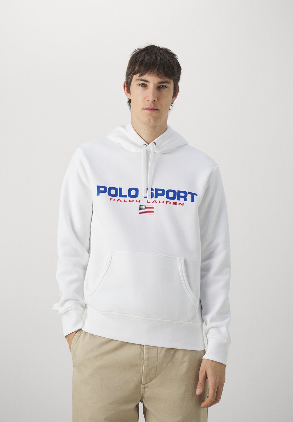 Толстовка Long Sleeve Polo Ralph Lauren, белый