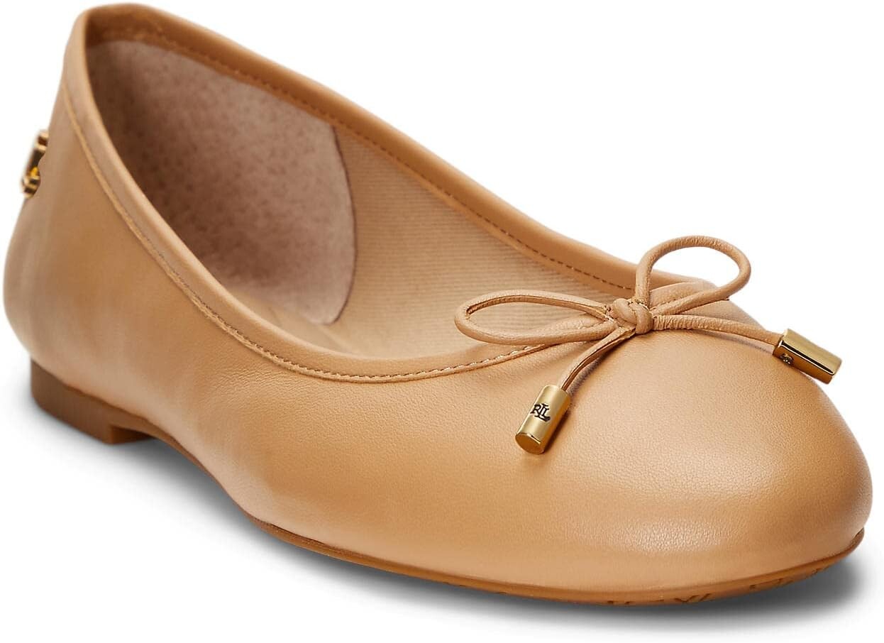 

Балетки Jayna Ballet Flat LAUREN Ralph Lauren, цвет Buff