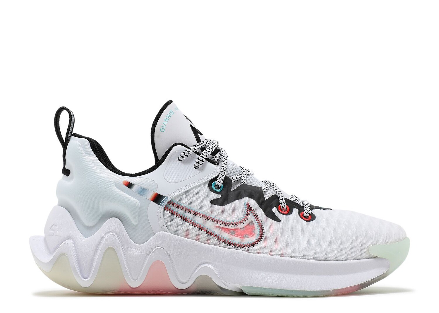 

Кроссовки Nike Giannis Immortality 'Force Field', белый