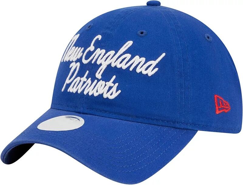 

Женская регулируемая кепка New Era New England Patriots Script 9Forty