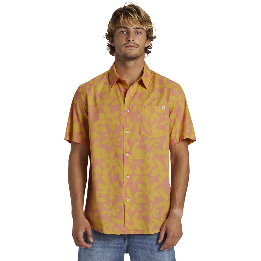 

Рубашка с коротким рукавом Quiksilver Aperoclassic, желтый