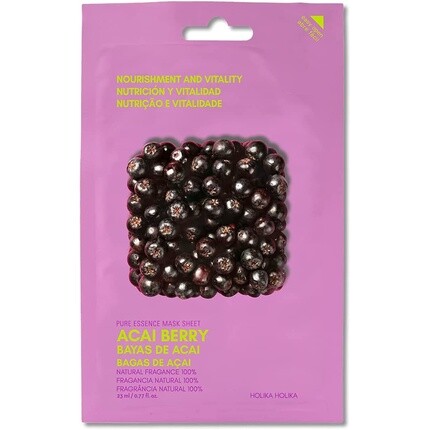 

Holika Holika Pure Essence Тканевая маска для лица Acai Berry 23 мл