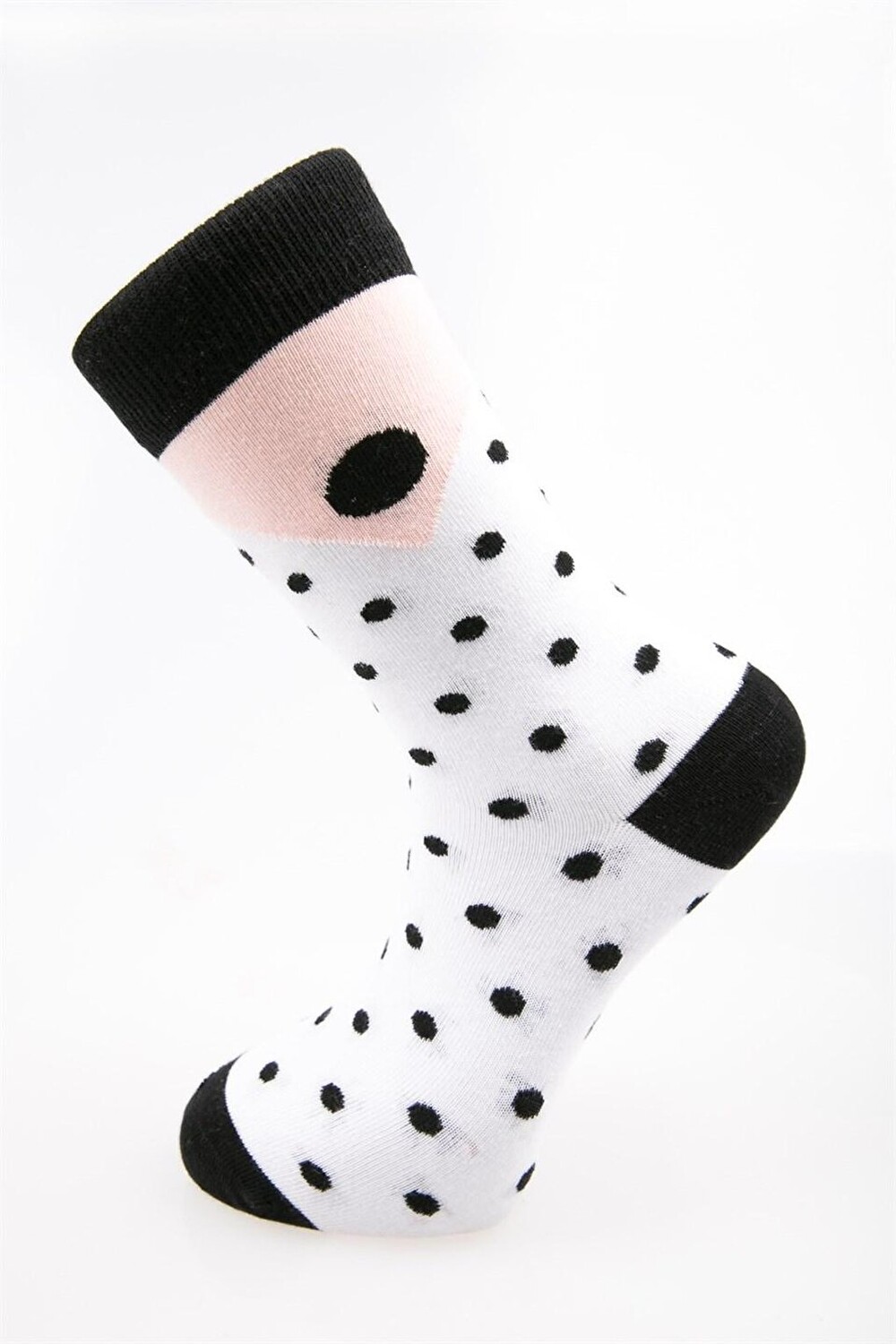 

Носки для девочек черно-белого цвета Cozzy Socks, Черный