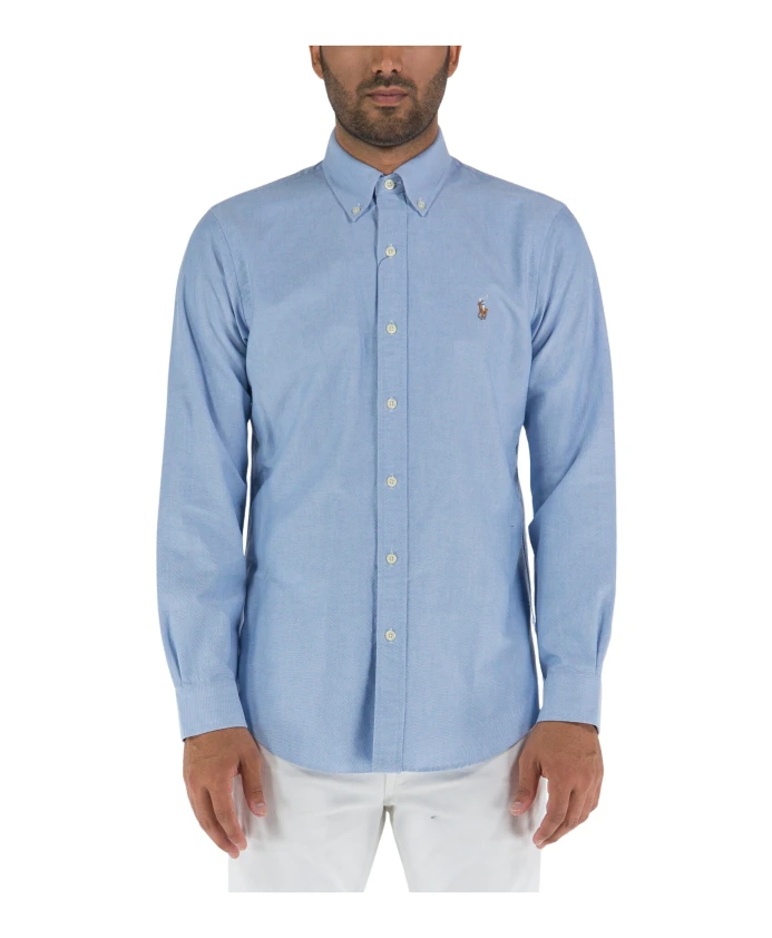 

Рубашка с длинным рукавом Polo Ralph Lauren, синий