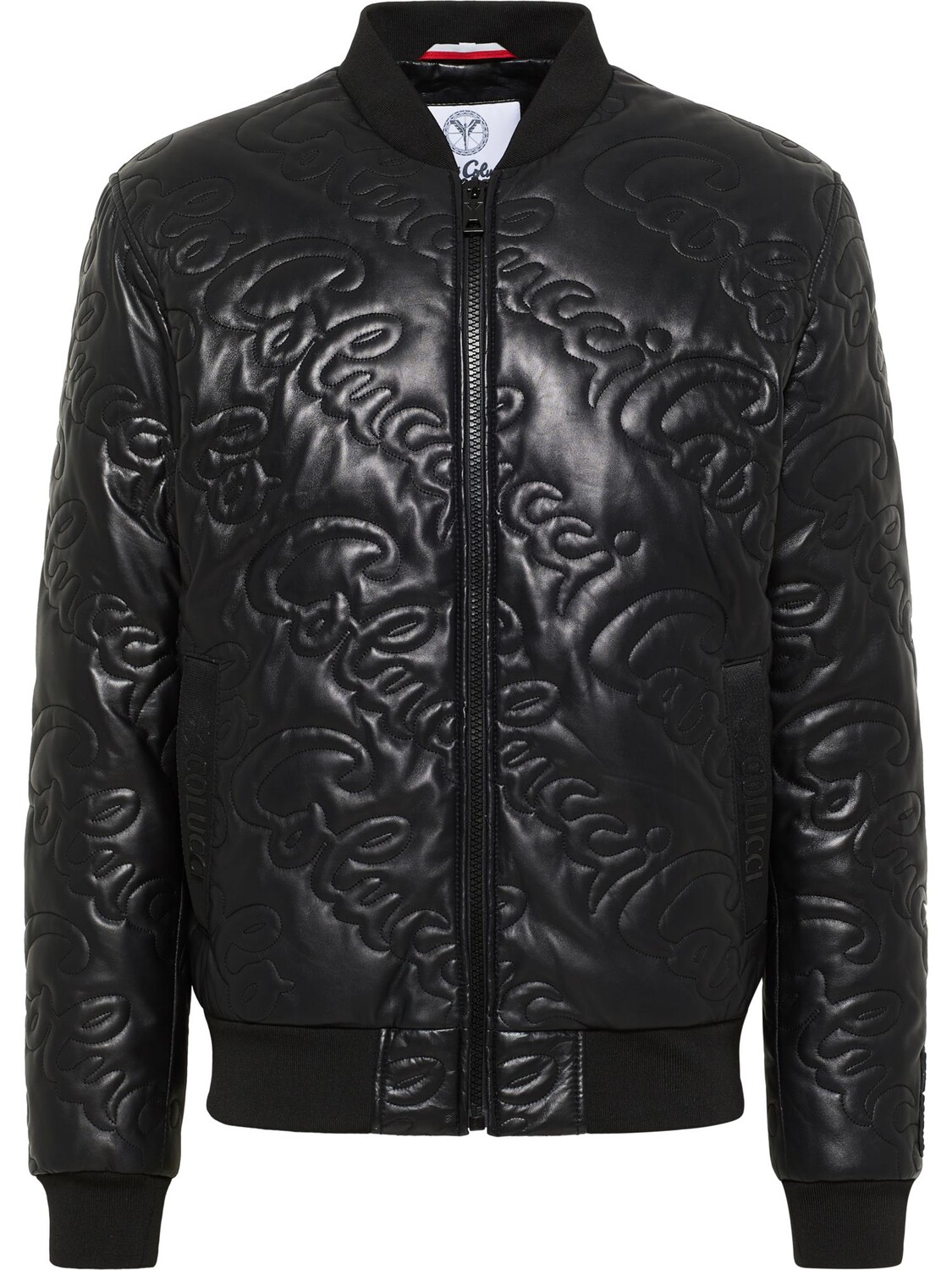 

Кожаная куртка Carlo Colucci Winterjacke Deco, черный