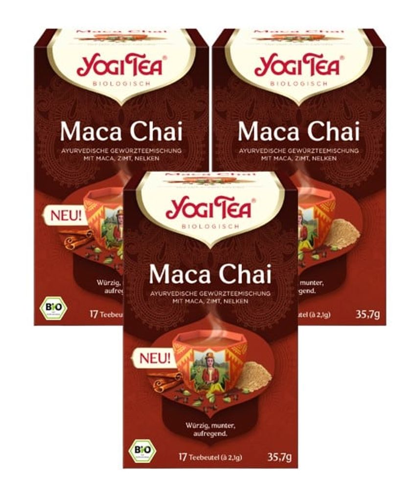 

3 xYOGI ЧАЯ Мака Чай | 3 х 35,7 г Yogi Tea