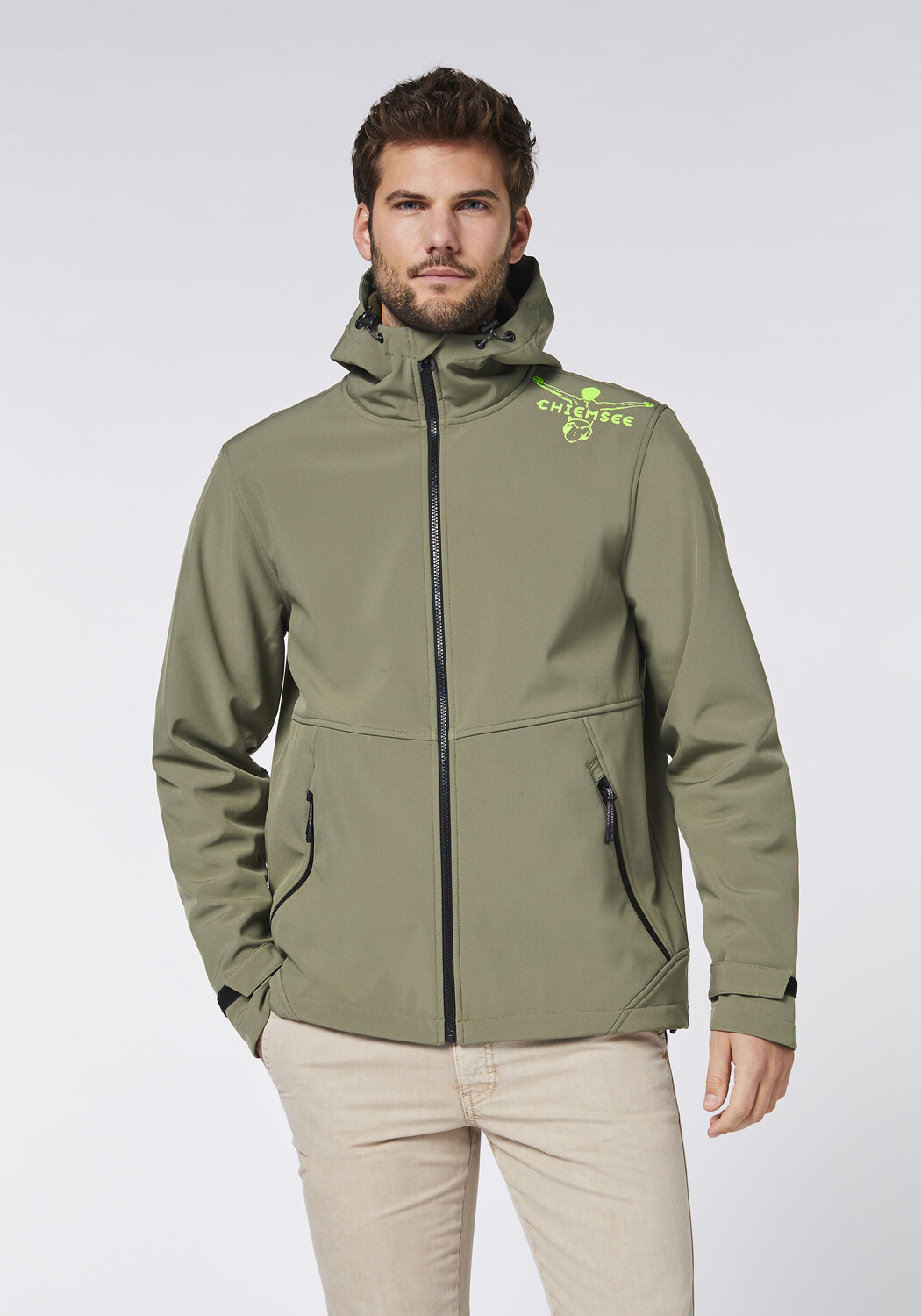 

Куртка Chiemsee Softshell Jacke, зеленый