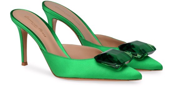 

Джайпур Мул 85 Gianvito Rossi, зеленый