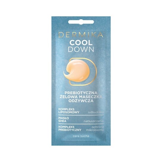 

Питательная гелевая маска с пробиотиками для сухой кожи 10мл Dermika, Cool Down Beauty Masks
