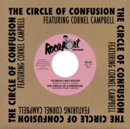 Виниловая пластинка The Circle of Confusion - Yesterday Was History/Yesterday Was History (TCOC Yesterdub Mix) history