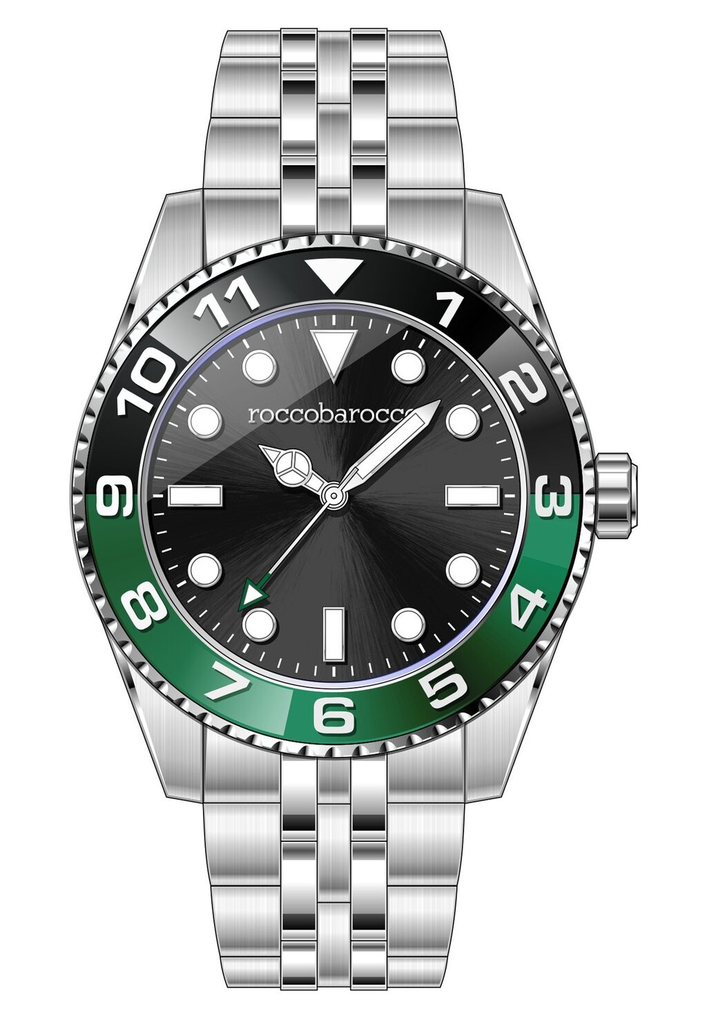

Часы Fascinate Roccobarocco, цвет silver black