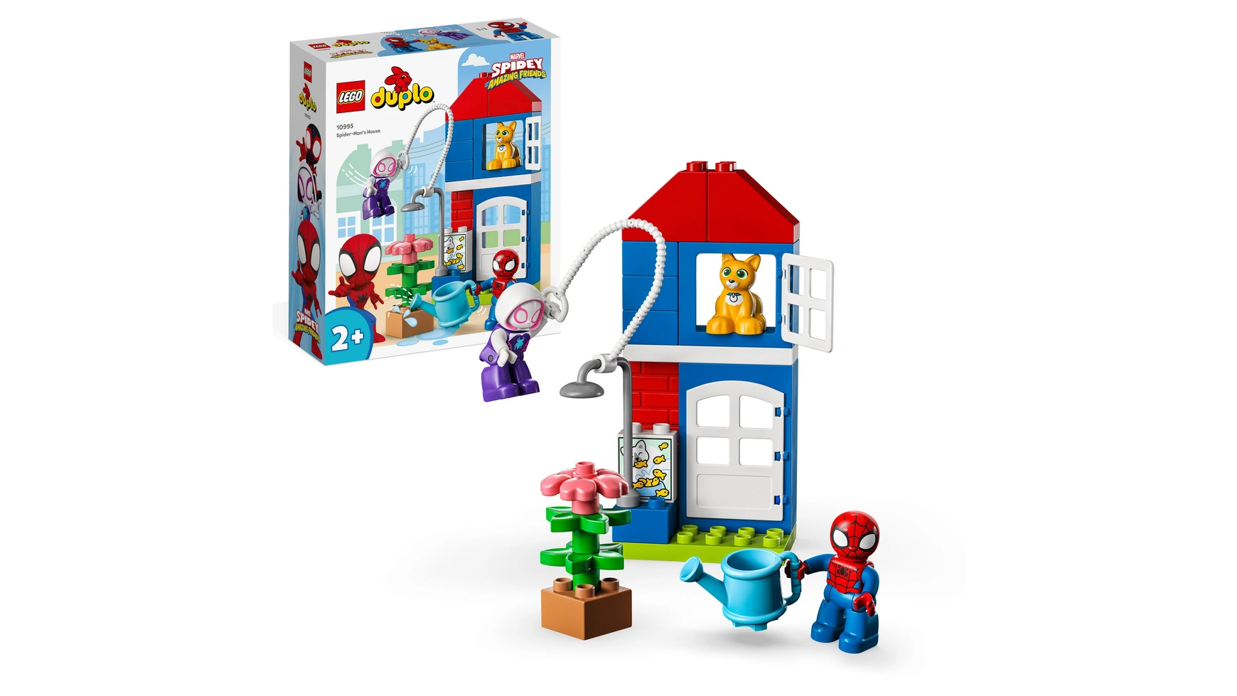 Lego DUPLO Дом Человека-паука lego duplo полицейский участок с вертолетом полицейская игрушка