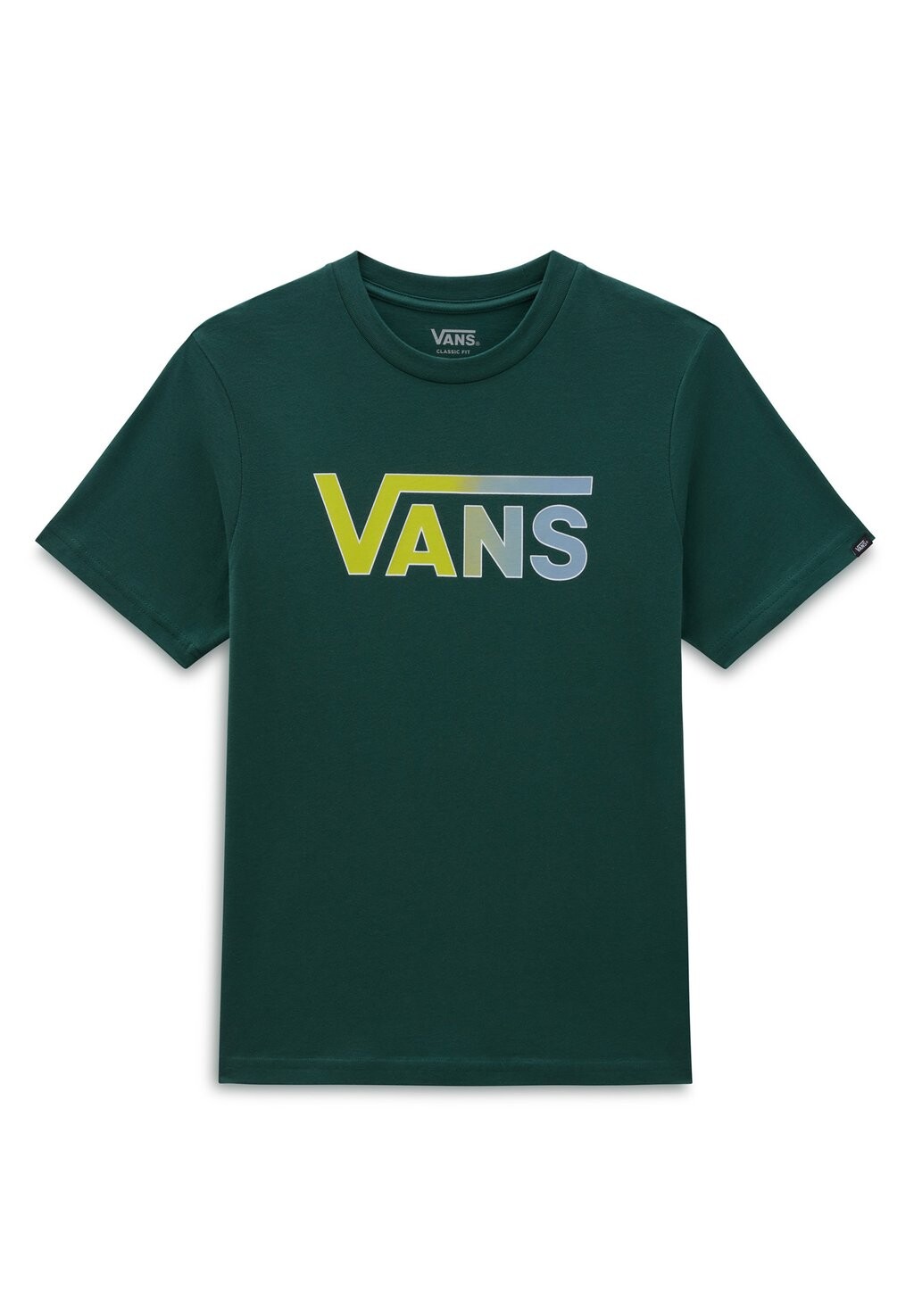 

Футболка с принтом CLASSIC LOGO FILL Vans, цвет bistro green