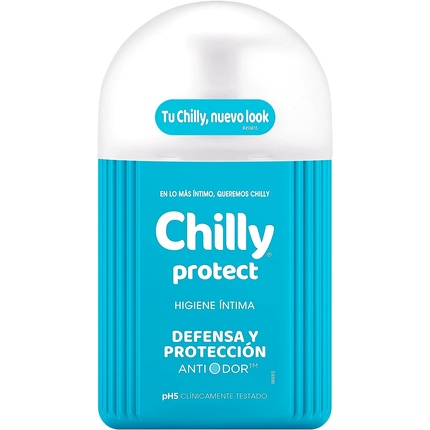 Chilly Protect Антибактериальный гель для интимной гигиены 250мл салфетки для интимной гигиены chilly protect 12 шт 12 шт chilly