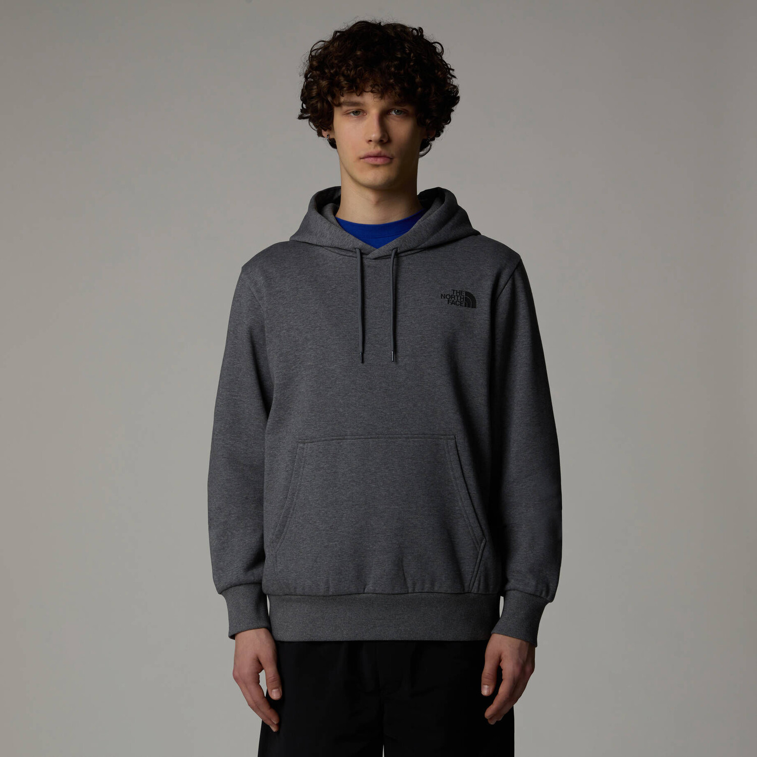 

Толстовка с простым куполом The North Face, серый