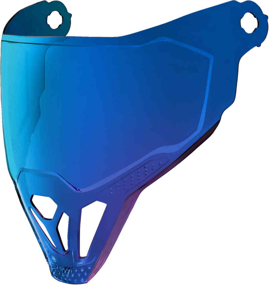 ForceShield 22.06 зеркальный визор Icon, иридий синий защитный козырек для мотоцикла airflite зеркальный защитный козырек для лица airflite сменный козырек для шлемов airflite