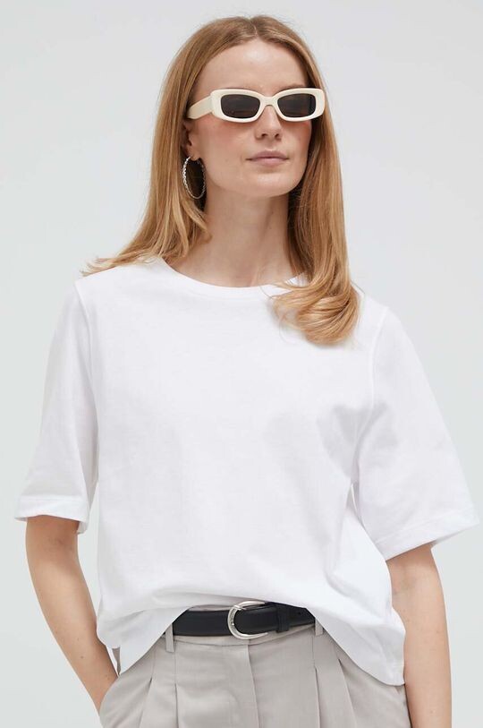 

Хлопковая футболка United Colors of Benetton, белый