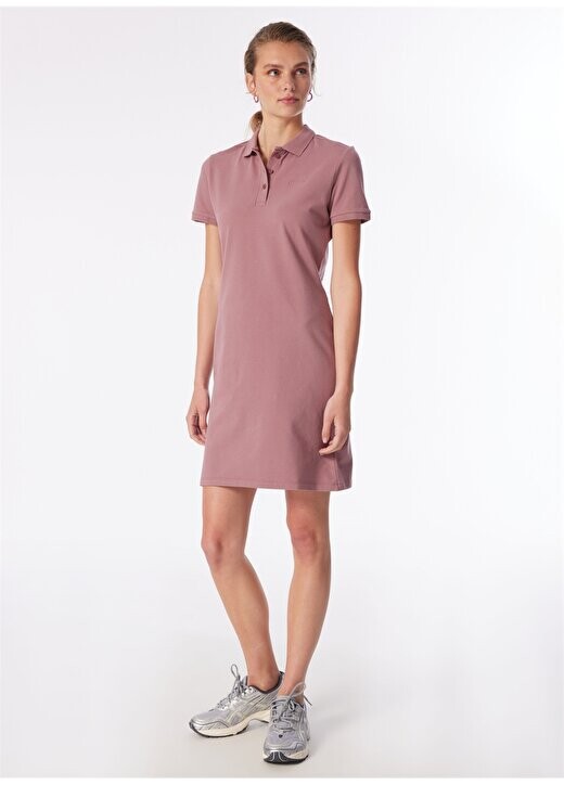 

Красное женское платье с обычным узором 9290020609_CS0378 CSC POLO DRESS Columbia