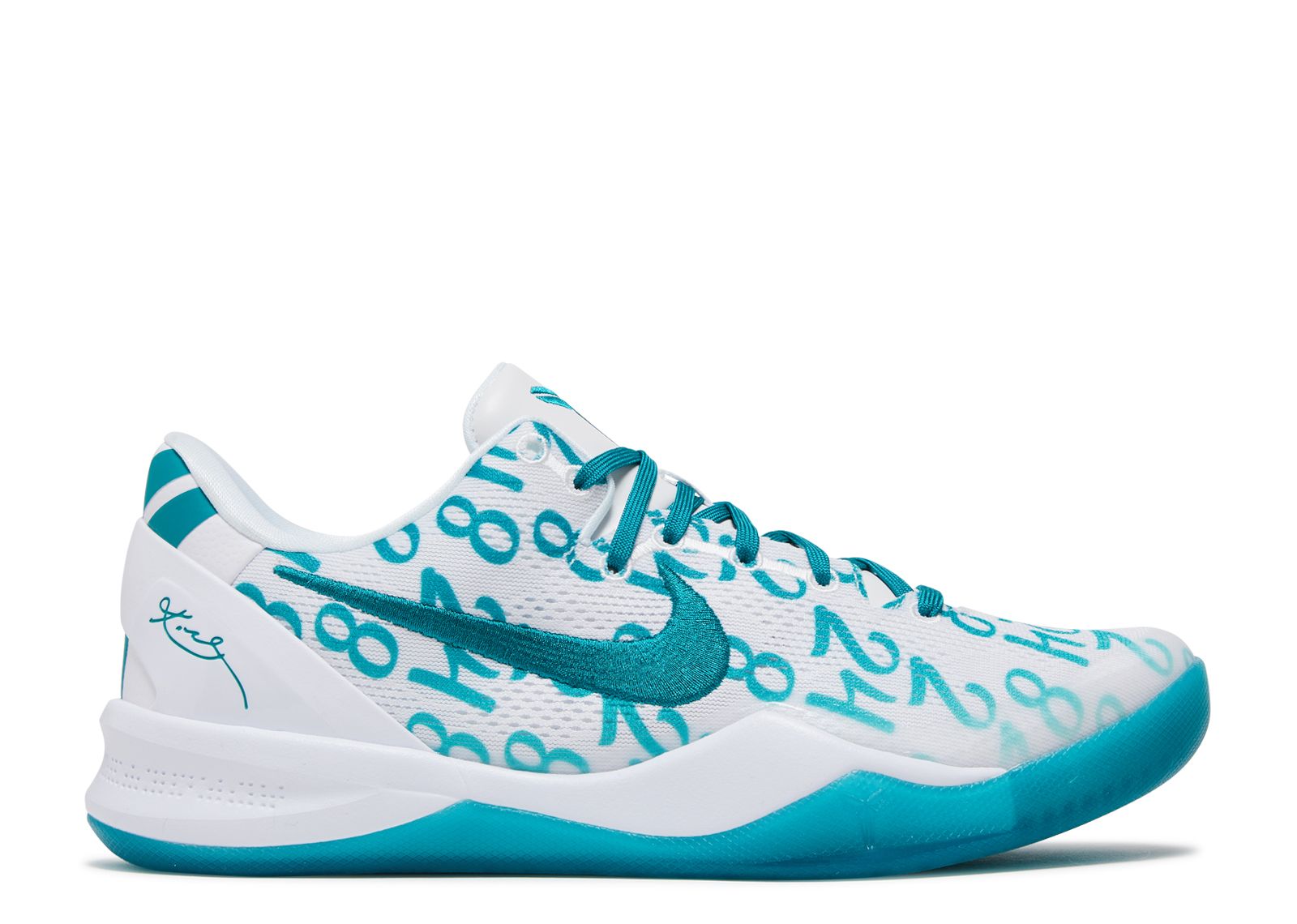 Кроссовки Nike Kobe 8 Protro 'Radiant Emerald', белый