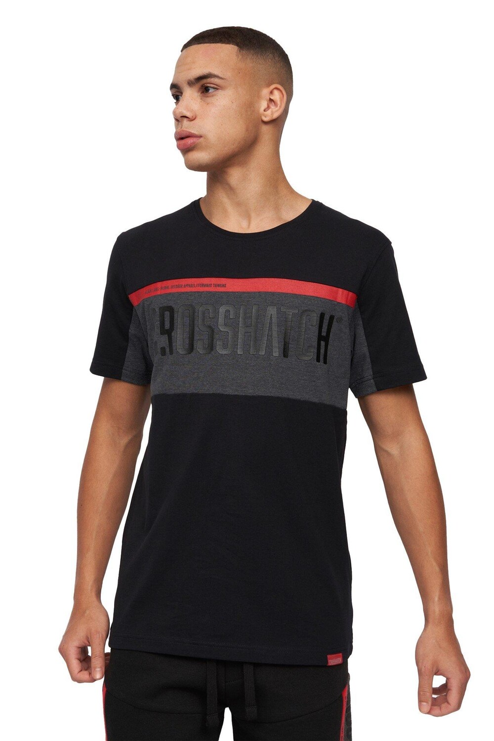 

Футболка «Силомане» Crosshatch, черный