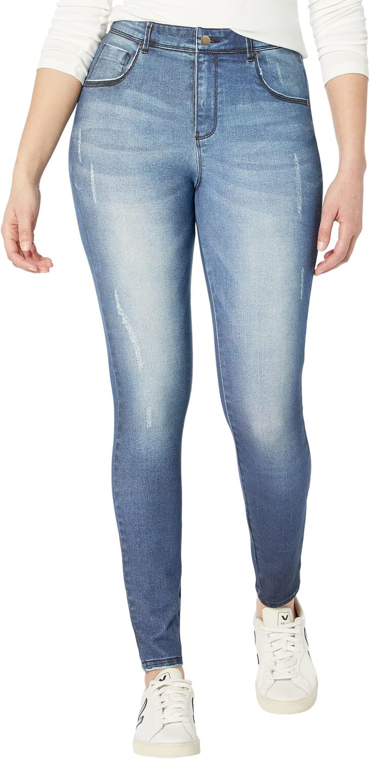 

Джинсы Digital Printed Dream Denim Leggings HUE, цвет Medium Wash