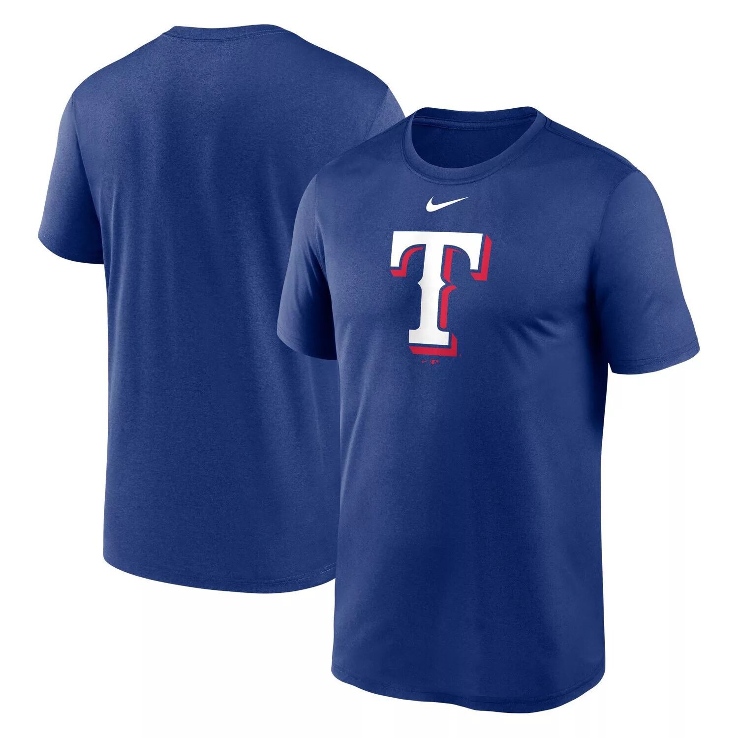 

Мужская футболка с логотипом Nike Royal Texas Rangers New Legend