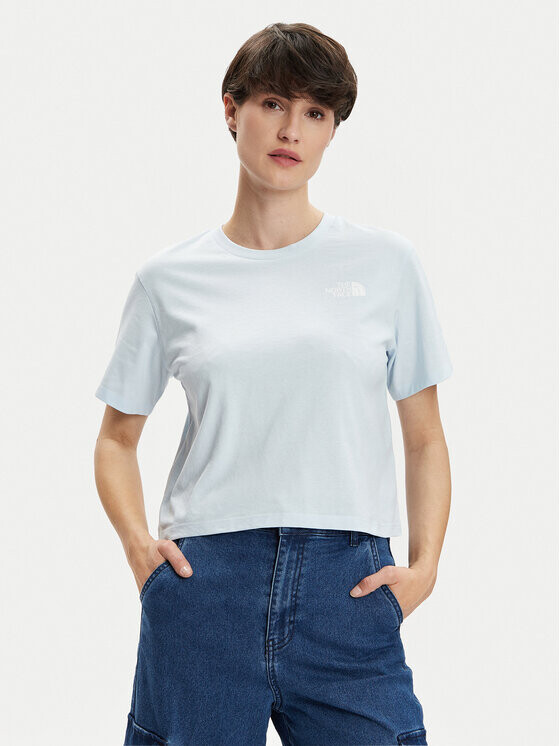 

Футболка свободного кроя The North Face, синий