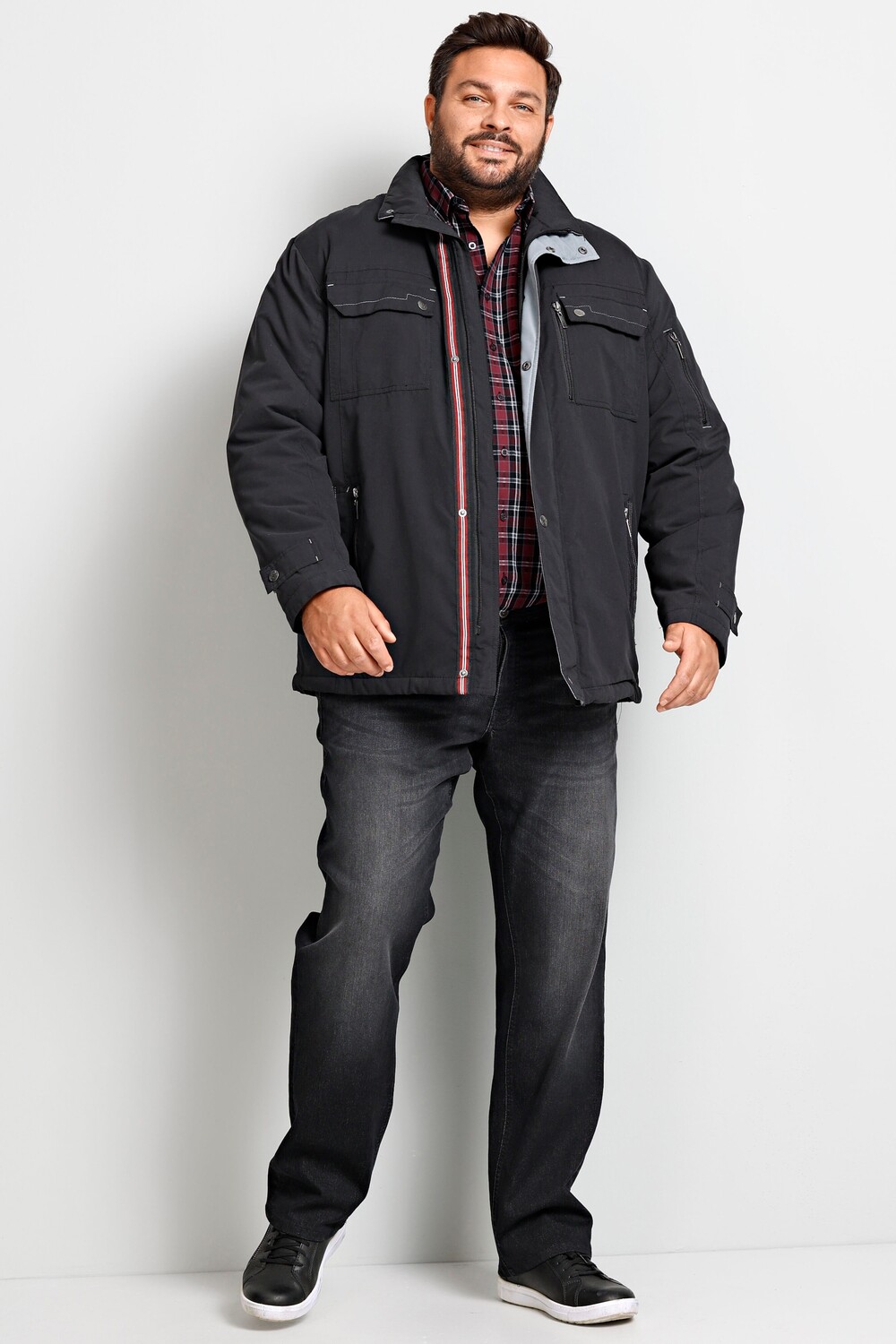 

Куртка Boston Park Übergangsjacke, черный