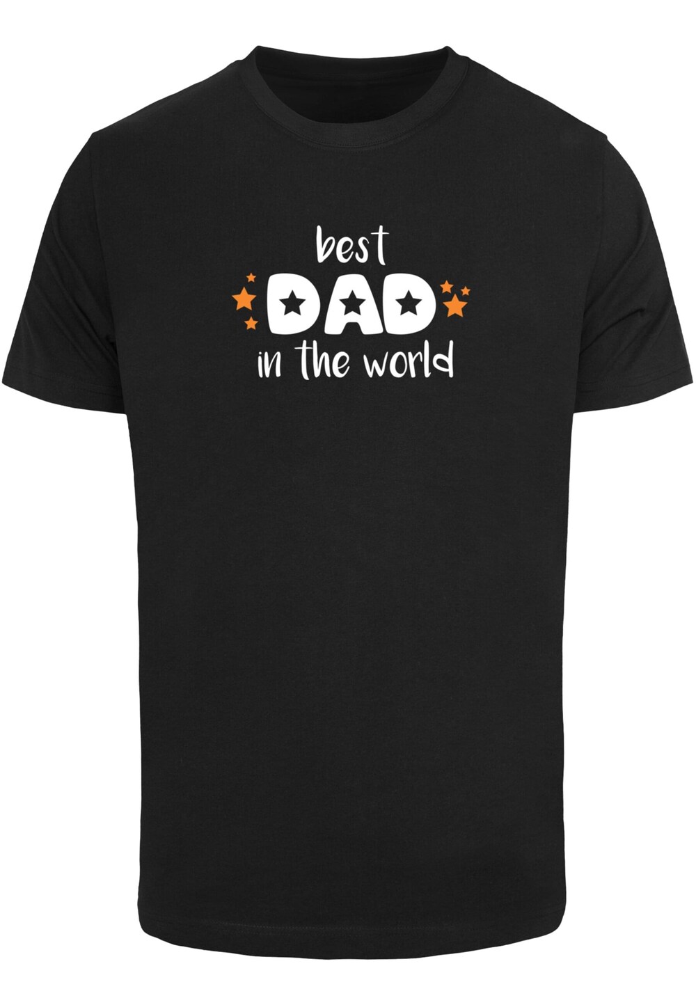 Футболка Merchcode Fathers Day - Best Dad In The World, черный mens funny trucker dad fathers day t shirt